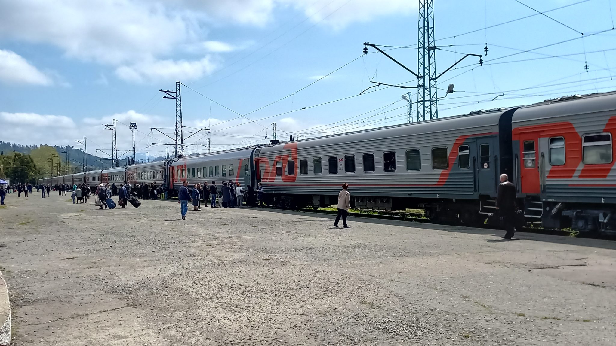Поезд Москва Сухум 2022